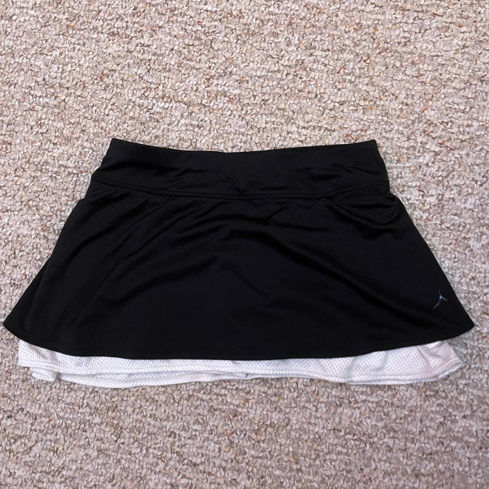 Black and White tennis skirt
